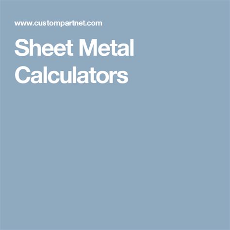 sheet metal cost calculator|sheet metal calculator layout.